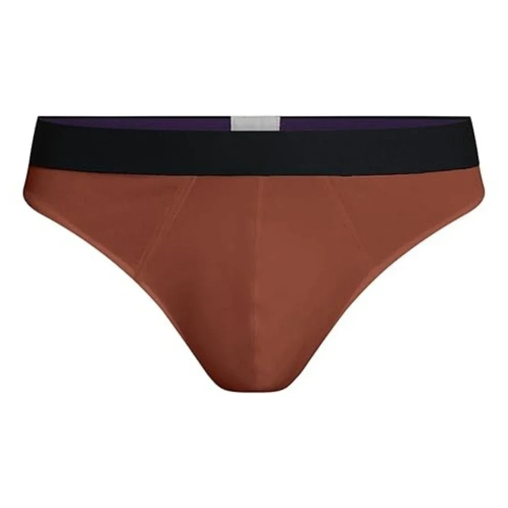 MeUndies Pouch Front Thong Underwear Men 4XL Cedar Wood Stretch Seamless GBO2857